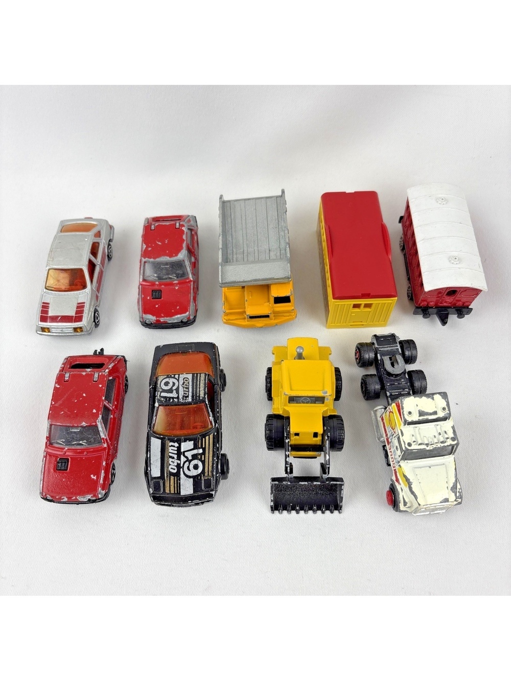 Vintage Majorette Lot Die Cast Diecast Toy Car Truck Train Car Part